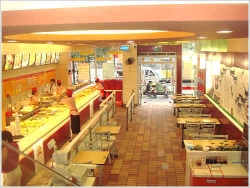 深圳蓮塘快餐店裝修公司